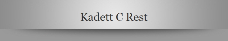 Kadett C Rest
