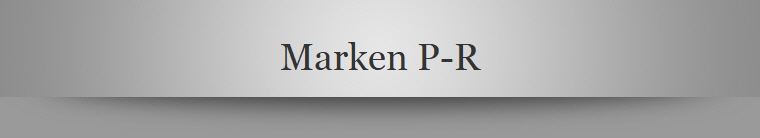 Marken P-R