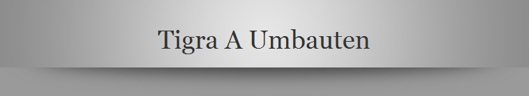 Tigra A Umbauten