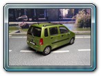 Agila A Bild 2b
Hersteller: Minichamps
kiwigrünmetallic Anfang 2001, Auflagen nicht bekannt