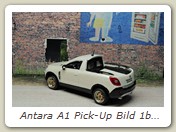  Antara A1 Pick-Up Bild 1b

Hersteller: Basis Norev

Umgebaut habe ich den Antara SUV in einen sportlichen Pick-Up. Lackierung in white perl. Felgen von Sprint43 BBS2000. Dachspoiler ist Eigenbau. Trennwand wurde von einem Combo C entnommen und angepasst. Bänke/ Holzkisten wurden ebenfalls in Eigenregie angefertigt.