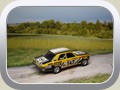 Ascona A Rallyeversion 1973 Bild 1b
Hersteller: Schuco (02658)
gelbweißschwarz 500 mal 09/07
Zum Original:
Rallyeversion von Monte Carlo mit Fahrer Fröhlich / Miersch