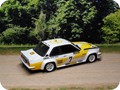 Ascona B Rallye 1980 Bild 5b
Hersteller: Vitesse (L174B)
weißgelb Nr. 7 Auflage und Jahr unbekannt
Zum Original:
Kullang/Berglund fuhren bei der Schweden-Rallye.