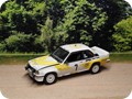 Ascona B Rallye 1980 Bild 2a
Hersteller: Schuco (05523)
weißgelb Nr. 7 Auflage 2000 mal 06/08
Zum Original:
Kullang/Berglund fuhr bei der Schweden-Rallye.