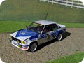 Ascona B Rallye 1982 Bild 7
Hersteller: RFS (Basis Schuco)
250 Stück 2010
Zum Original:
gefahren bei der Rallye Akropolis von Werner Grissmann und Peter Vogel.