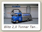 Blitz 2,0 Tonner Tanklaster 1964 Bild 1a

Hersteller: Paradcar
Version ARAL Auflagen und Jahr ???