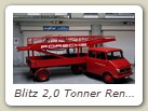 Blitz 2,0 Tonner Renntransporter 1964 Bild 1b

Hersteller: Schuco (450901500)
rot Auflage 500 mal 09/2017