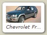 Chevrolet Frontera

Nur für den ägyptischen Markt hieß der Isuzu Mu /Opel Frontera hier Chevrolet Frontera, restliche Daten gleich.
