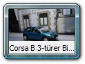 Corsa B 3-türer Bild 16a (03/93 - 06/97)
Hersteller: IXO (CLC581N.22)
karibikblaumetallic, Auflage ???, April 2025