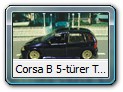 Corsa B 5-türer Tuning Bild 2

Dies war ein unlackierter Corsa B 5-türer. Lackiert in blaulilametallic. Front- und Heckschürze sind Eigenanfertigungen. Die Seitenschweller sind vom Calibraunterboden, Felgen sind von Sprint43. An Front- und Heckschürze wurden noch Luftgitter integriert, ebenso am Heck ein größerer Auspuff. Der Innenraum wurde dezent mit lila und silber veredelt.