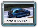 Corsa B GSi Bild 2b (07/97 - 08/00)

Hersteller: GAMA (1005)

karibikblaumetallic, Auflagen und Jahr unbekannt

Desweiteren gibt es noch:
rot und schwarz