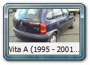 Vita A (1995 - 2001)

Für Ostafrika und Japan wurde der Corsa als Vita verkauft.