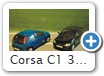 Corsa C1 3-türer Bild 1

Hersteller: Minichamps
schwarz II 1.008 mal KW 23/2003, 
arubablau 1.008 mal KW 32/2004