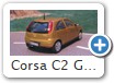 Corsa C2 GSi Eigenbau Bild 2

Eigenumbau des Facelift C2 auf Basis des Minichampsmodell. Umlackiert in nepalgelbmetallic. GSi-Version mit Dachspoiler.