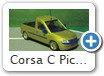 Corsa C Pick-up Eigenbau Bild 1

Ein von mir auf Basis eines Minichamps - Modells umgebauter Combo als Pick-Up in brokatgelbmetallic mit knigsblau, BBS RZ- Felgen von Sprint43 und selbstgefertigten Doppelauspuff.