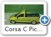 Corsa C Pick-up Eigenbau Bild 3

Ein von mir auf Basis eines Minichamps - Modells umgebauter Combo als Pick-Up in brokatgelbmetallic mit knigsblau, BBS RZ- Felgen von Sprint43 und selbstgefertigten Doppelauspuff.