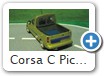 Corsa C Pick-up Eigenbau Bild 5

Ein von mir auf Basis eines Minichamps - Modells umgebauter Combo als Pick-Up in brokatgelbmetallic mit königsblau, BBS RZ- Felgen von Sprint43 und selbstgefertigten Doppelauspuff.