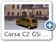 Corsa C2 GSi Eigenbau Bild 2

Eigenumbau des Facelift C2 auf Basis des Minichampsmodell. Umlackiert in nepalgelbmetallic. GSi-Version mit Dachspoiler.