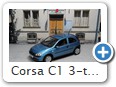 Corsa C1 3-türer Bild 3a

Hersteller: Minichamps (1799534, nur bei Opel)
breezeblaumetallic, Mitte 2000 Auflagen ???