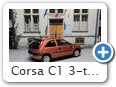 Corsa C1 3-türer Bild 4b

Hersteller: Minichamps (430040300)
cityrotmetallic 2.016 mal KW 15/2001

Folgende Sondermodelle gibt es:
blaumetallic-silber 1500 mal, Jahr unbekannt (nicht im Besitz)