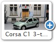 Corsa C1 3-türer Bild 5a

Hersteller: Minichamps (17995xx nur bei Opel)
spacegrünmetallic Ende 2000 Auflagen ??? 