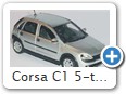 Corsa C1 5-türer

Hersteller: Rialto Models
Hier gibt es einen Bausatz oder Fertigmodell in starsilber (nicht im Besitz)