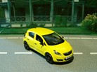 Corsa D Umbau 5-türer Bild 1/1
Dieser Corsa D von Norev wurde in zinkgelb umlackiert mit schwarzen Applikationen, Felgen wurde in glanzschwarz lackiert. Nummernschilder (Eigenbau) angebracht und einen Sportauspuff (Eigenbau).