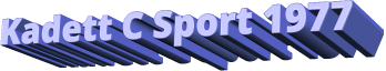 Kadett C Sport 1977