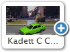 Kadett C Coupe 1974 Bild 2a

Hersteller: Maxichamps (Minichamps 940045621)

signalgrün KW 34 / 2016 Auflage unlimitiert