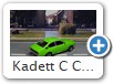 Kadett C Coupe 1974 Bild 2b

Hersteller: Maxichamps (Minichamps 940045621)

signalgrün KW 34 / 2016 Auflage unlimitiert