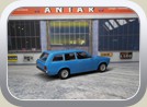 Kadett C1 Caravan Bild 3b
Hersteller: Minichamps (430045612)
signalblau 1440 mal KW25 / 2001