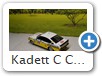 Kadett C Coupe 1978 Rallye Bild 6b

Hersteller: IXO (ital. Rallyeserie Nr. 45)

Auflage ??? 2020

Gefahren bei der Rallye Monte-Carlo von Frederico Ormezzano und Rudy