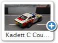 Kadett C Coupe 1995 Renn Bild 1b
Hersteller: ME-Mod (No. 43)
ein von mir fertiggestellter Bausatz
Zum Original:
Gefahren von Andreas Bart bei Chátel-St. Denis - Le Paccots