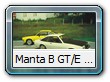 Manta B GT/E ´75 Bild 1
Hersteller: Schuco
normalserie: signalgelb Auflage unbekannt 05/04
OCC (Opel Car Collection): polarweiß 5.000 mal 09/03