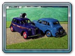 Moskwitsch 400 Limousine (1947-1954)

Hersteller: IST-Models
blau Auflage und Jahr nicht bekannt
dunkelblau Werbefahrzeug für DeAgostini Auflage und Jahr ???