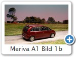 Meriva A1 Bild 1b

Hersteller: Minichamps (400042101)
rubensrotmetallic KW 39 / 2004 1.008 mal