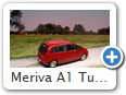 Meriva A1 Tuning Bild 2
Dieser Meriva bekam 15" Racing-Dynamics-Felgen verpasst. Ein großer Sportauspuff darf auch nicht fehlen. Nummernschild wurde angebracht, fertig ist ein dezent veredelter Meriva.