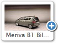 Meriva B1 Bild 4b
Hersteller: Minichamps (400040002)
muskatnussbraunmetallic 1008 mal KW 39 / 2012