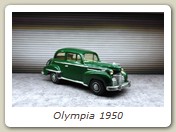 Olympia 1950
Hersteller: MK - Models (Holland)
von mir fertiggestellter Bausatz in piniengrün, Auflage und Jahr ???