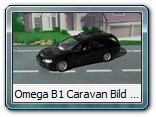 Omega B1 Caravan Bild 3

Hersteller: Schuco
dschungelgrünmetallic 
Auflagen und Erscheinungsjahre unbekannt.