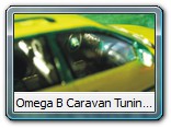 Omega B Caravan Tuning Bild 3

Auch ein Omega B Caravan kann sehr sportlich sein. Auffällige Lackierung, Rundumverspoilerung, breite Schlappen, Doppelauspuffanlage, Sportantenne und neue Scheibenwischer vorne und hinten. Der Innenraum wurde angepasst und Nummernschilder angebracht.