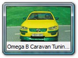 Omega B Caravan Tuning Bild 1

Auch ein Omega B Caravan kann sehr sportlich sein. Auffällige Lackierung, Rundumverspoilerung, breite Schlappen, Doppelauspuffanlage, Sportantenne und neue Scheibenwischer vorne und hinten. Der Innenraum wurde angepasst und Nummernschilder angebracht.
