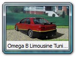 Omega B Limousine Tuning Bild 4

Eigenumbau einer Limousine. Alle Verspoilerungen sind Eigenanfertigungen, lackiert wurde in sunriseorangemetallic (orange), toffebraunmetallic (braun oben), dunkelmahagonibraumetallic (seitliches braun). Die Farben wurden mit gelben Streifen abgesetzt. Auspuffrohre und Heckflügel sind ebenfalls Eigenbauten. Räder sind Sprint43. Auch der Innenraum wurde farblich angepasst.