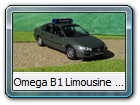 Omega B1 Limousine Bild 11

Hersteller. IXO (Opel-Sammlung Nr. 113)
Feldjäger 06/2015 Auflage unbekannt