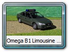 Omega B1 Limousine Bild 11

Hersteller. IXO (Opel-Sammlung Nr. 113)
Feldjger 06/2015 Auflage unbekannt