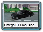 Omega B1 Limousine Bild 3

Hersteller: Schuco (04021)
dschungelgrnmetallic Auflage und Jahr unbekannt