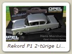 Rekord P1 2-türige Limousine Bild 8

Hersteller: IXO (Opel - Sammlung Nr. 123)
silber Auflage ??? 11 / 2015