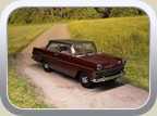 Rekord P2 Limousine 2-türer Bild 2a
Hersteller: Minichamps (430040201)
malagarot / Dach rivagrau 2.832 mal KW 23/2002