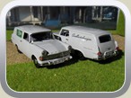 Rekord P2 Lieferwagen Bild 6

Hersteller: Starline Models
albastergrau "Gervais" und "snelbestelwagen" (beide unter dem Label Bing von Brekina) Auflage ??? Anfang 2013