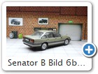 Senator B Bild 6b
Hersteller: IXO (Opel-Sammlung Nr. 58)
platinmetallic Auflage ??? 03/2013